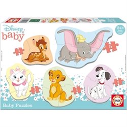 DISNEY PUZZLE BABY ANIMALES 24M