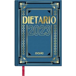 DIETARIO 2023 1/4 CARTONÉ ENTELADO 22X15 D/P