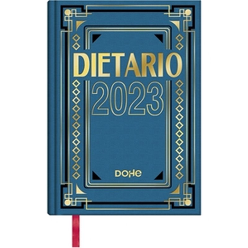 DIETARIO 2023 1/4 CARTONÉ ENTELADO 22X15 D/P