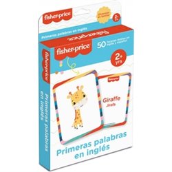 FISHERPRICE JUEGO CARTAS PALABRAS INGLÉS+2