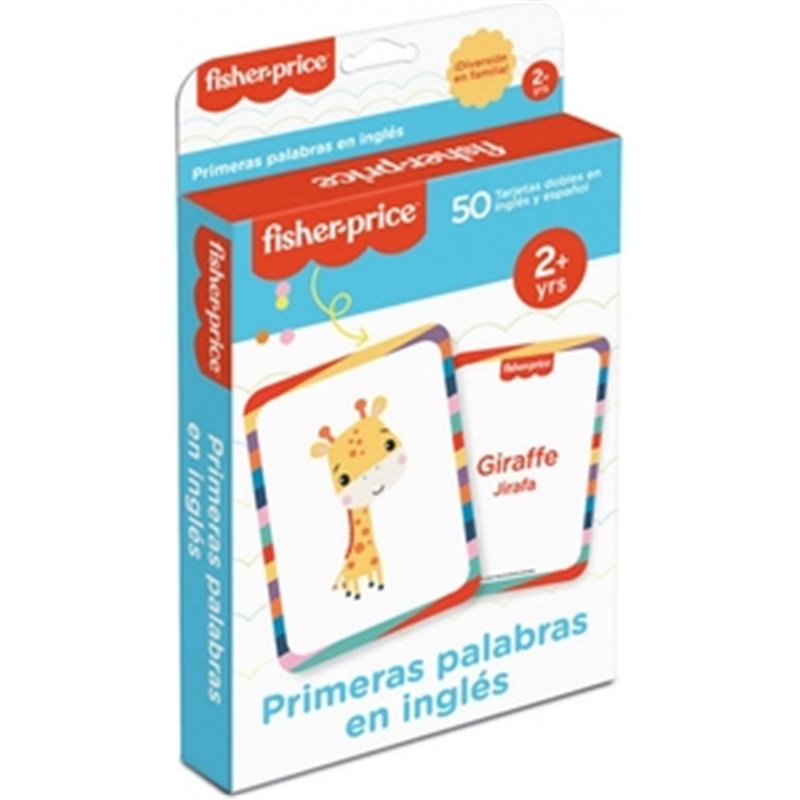 FISHERPRICE JUEGO CARTAS PALABRAS INGLÉS+2