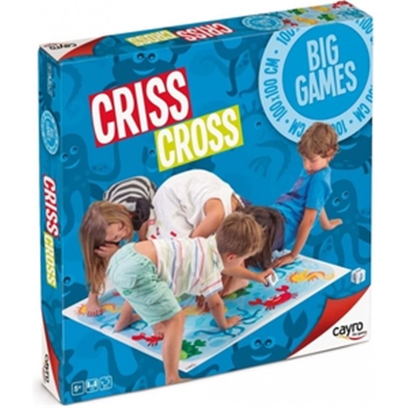 JUEGO CRISSCROSS GIGANTE HABILIDAD +5 AÑOS