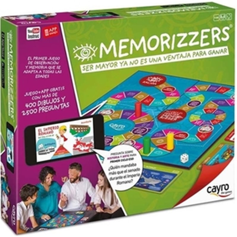 JUEGO DE MESA MEMORIZZERS MULTIEDAD