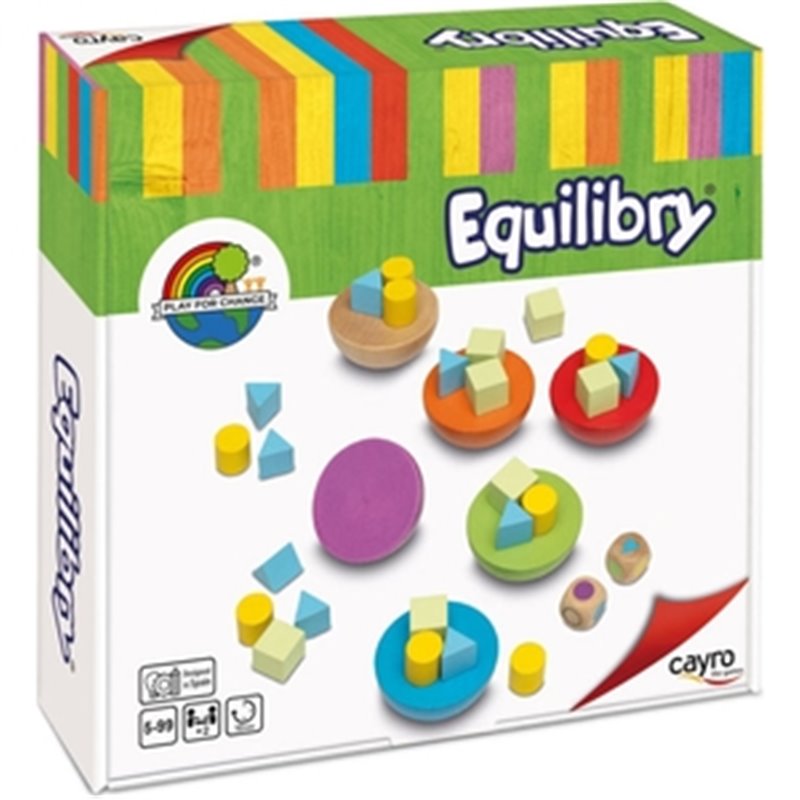 JUEGO EQUILIBRY HABILIDAD MADERA ECO + 5 AÑOS