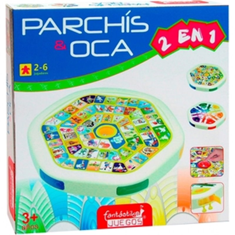 PARCHIS-OCA AUTOMÁTICO 6 JUGADORES 37X37