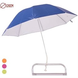 SOMBRILLA SILLA PLAYA PROTECC4COL120CM