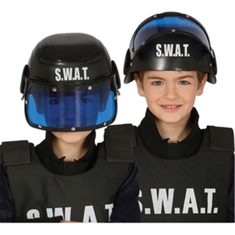 CASCO POLICÍA S.W.A.T INFANTIL