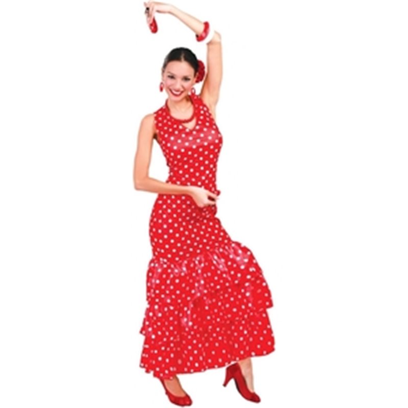 DISFRAZ ADULTA FLAMENCA TALLA 38-40