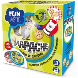 JUEGO CARTAS CAJA METAL MAPACHE