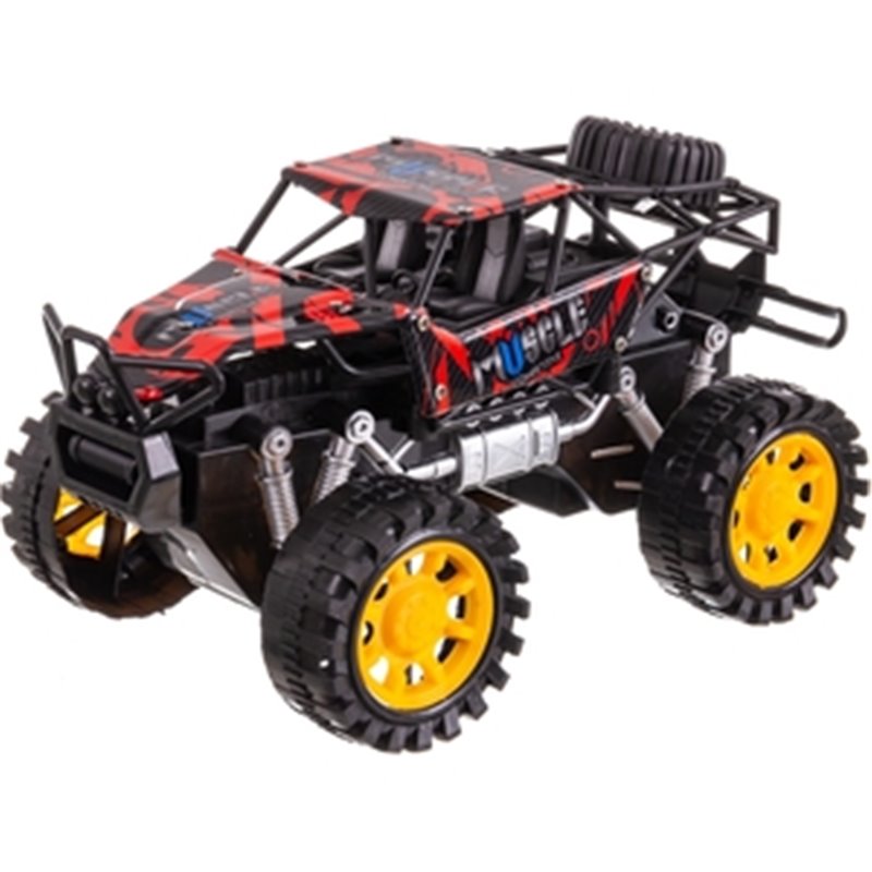 COCHE MEGA FRICCIÓN ROCK CRAWLER 22 CM 2 COLORES SURTIDOS