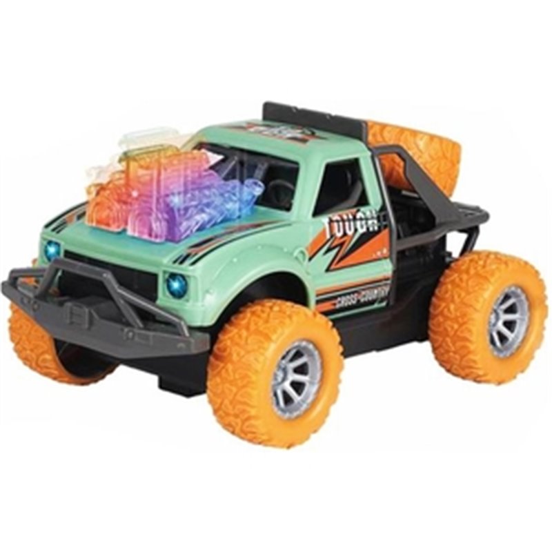 COCHE PICK UP MEGA FRICCIÓN 15 CM 4 COLORES SURTIDOS