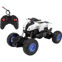 MOTO QUAD RADIO CONTROL 23 CM 7 FUNCIONES 2 COLORES SURTIDOS