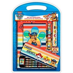 PATRULLA CANINA SET PAPELERÍA 12 PIEZAS