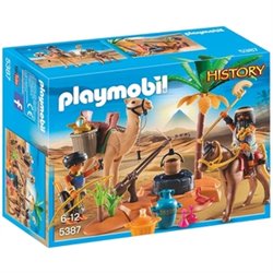 PLAYMOBIL HISTORIA CAMPAMENTO EGIPCIO