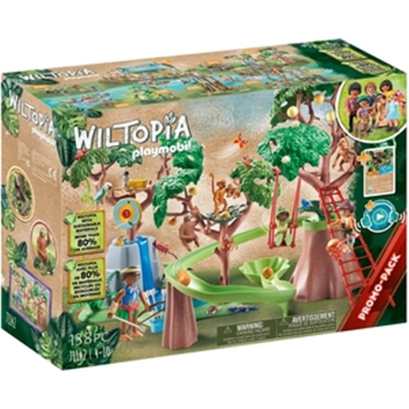 PLAYMOBIL WILTOPIA PARQUE INFANTIL JUNGLA TROPICAL