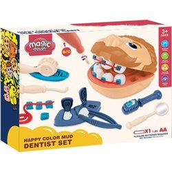 SET PLASTILINA DENTISTA CON ACCESORIOS