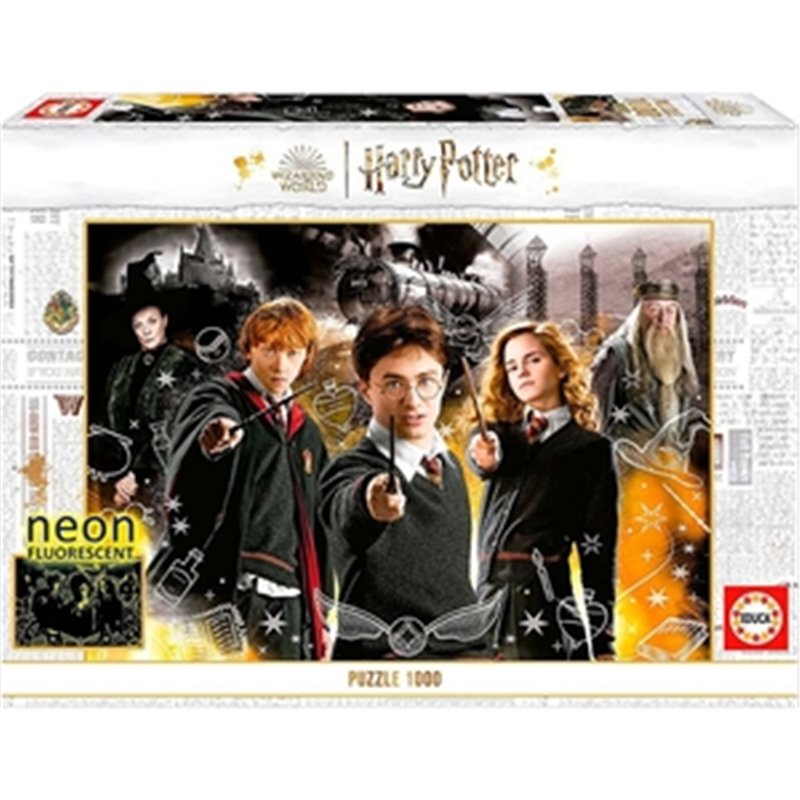 HARRY POTTER PUZZLE NEÓN 1000 PIEZAS