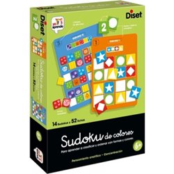 SUDOKU COLORS EDUCATIVO DISET +3 AÑOS