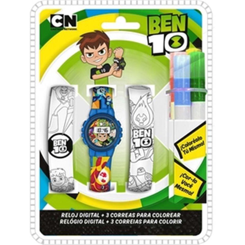 BEN 10 RELOJ DIGITALCORREAS COLORESS