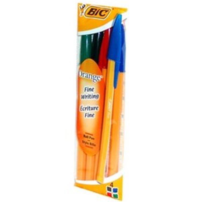 BIC NARANJA X 4 SURTIDOS