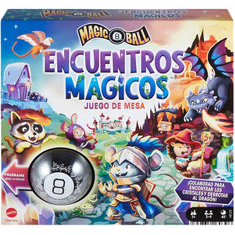 JUEGO MESA MAGIC BALL ENCUENTROS MAGICOS ESPAÑOL