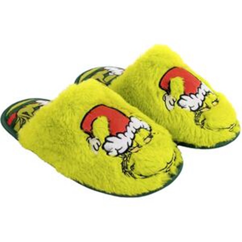 ZAPATILLAS DE CASA ABIERTA THE GRINCH