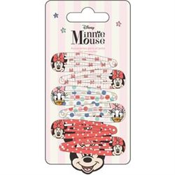 ACCESORIOS PELO CLIPS 6 PIEZAS MINNIE