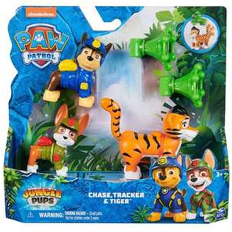 PAW FIGURA JUNGLE CHASE Y TRACKER