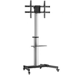 Soporte de Suelo Inclinable con Ruedas Aisens FT86TRE-197 para TV 37-86"/ hasta 50kg