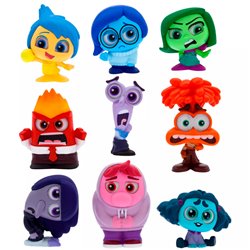 Set 9 figuras Del Reves 2 Doorables Disney Pixar 4cm