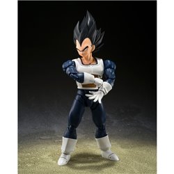 Figura S.H Figuarts Vegeta Old Vattle Clothes Dragon Ball Z 14cm