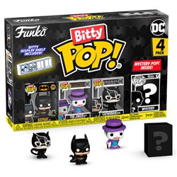 Blister 4 figuras Bitty POP DC Comics Batman 85th Anniversary Batman