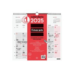 CALENDARIO 2025 NEUTRO PARED ESCRIBIR L 340X320MM FINOCAM 780070025