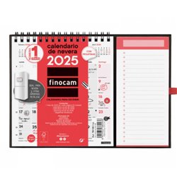 CALENDARIO 2025 NEUTRO ESCRIBIR IMAN XS 140X150MM FINOCAM 781350025