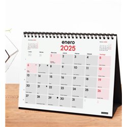 CALENDARIO 2025 SOBREMESA NEUTRO ESCRIBIR XS 140X150MM FINOCAM 780140025