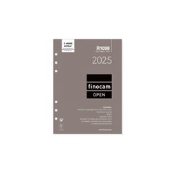 RECAMBIO ANUAL 2025 R1098 OPEN1000 155X215MM DIA PAGINA FINOCAM 711680025