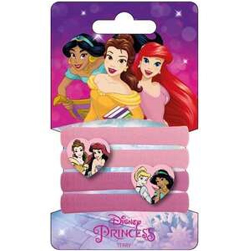 ACCESORIOS PELO COLETERO 4 PIEZAS PRINCESS  CM