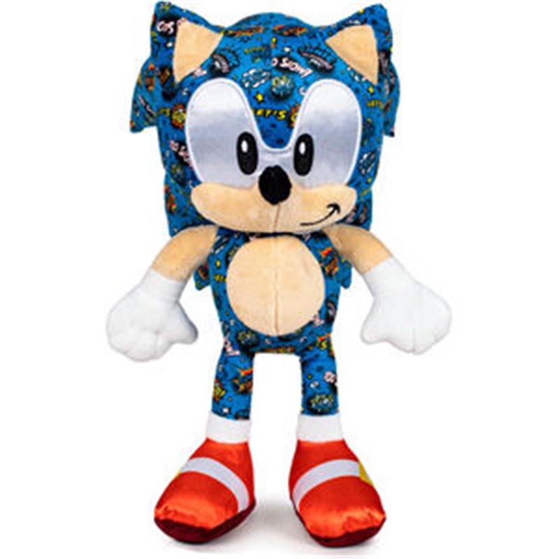 PELUCHE SONIC BLUE COMIC SONIC THE HEDGEHOG 30CM