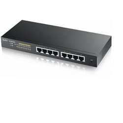 Zyxel GS1900-8HP Gestionado L2 Gigabit Ethernet (10/100/1000) Energía sobre Ethernet (PoE) Negro