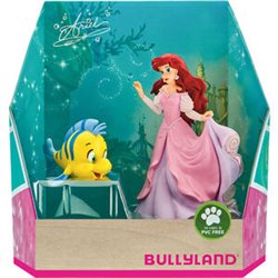 BLISTER 2 FIGURAS LA SIRENITA DISNEY 14CM