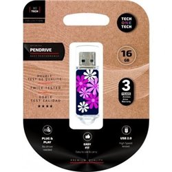 Pendrive 16GB Tech One Tech Flower Power USB 2.0