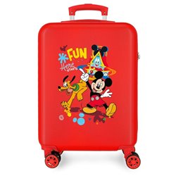 Maleta trolley ABS Here Stars Mickey Disney 55cm