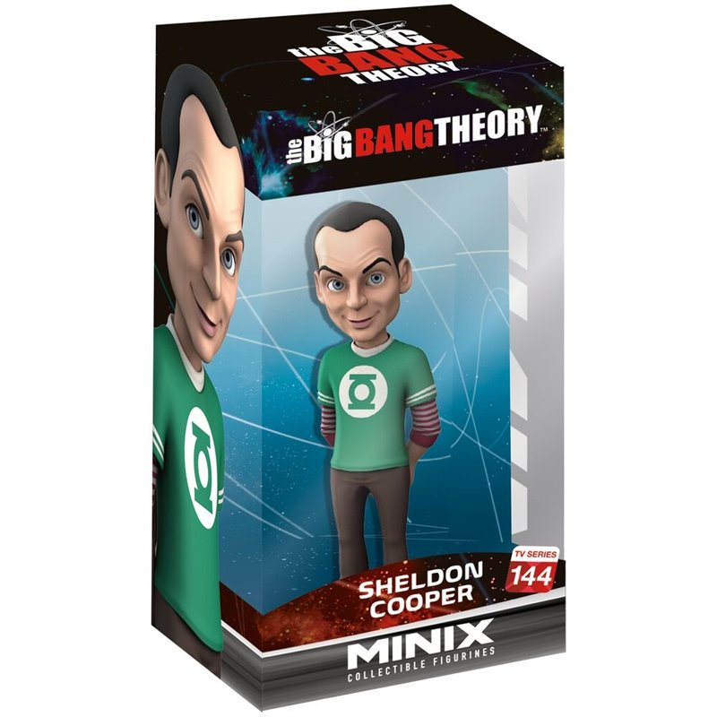 Figura Minix Sheldon Cooper Big Bang Theory 12cm