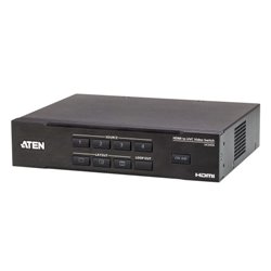 ATEN Conmutador de vídeo HDMI a USB de 4 entradas CAMLIVE™ PRO 4K