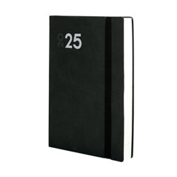 AGENDA 2025 DYNAMIC MARA Y10 140X204MM DIA PAGINA NEGRO FINOCAM 621166025