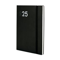 AGENDA 2025 DYNAMIC MARA Y10 140X204MM SEMANA VISTA VERTICAL NEGRO FINOCAM 621126025