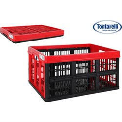 CAJA PLEGABLE 45L53X37X27CM VOILА ROJO