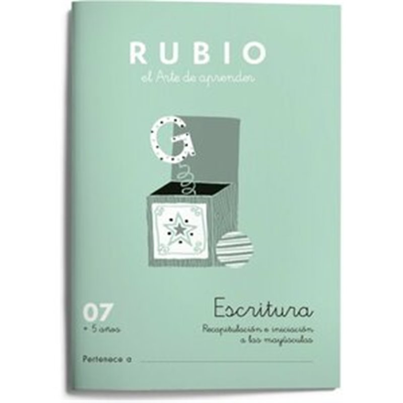 CUADERNO RUBIO ESCRITURA N.07