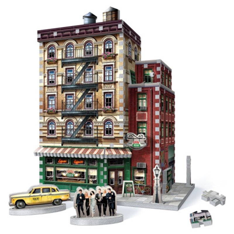 PUZZLE 3D FRIENDS - CENTRAL PERK WREBBIT W3D-1015