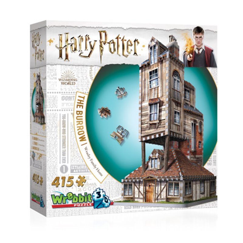 HARRY POTTER PUZZLE 3D MADRIGUERA WEASLY WREBBIT W3D-1011